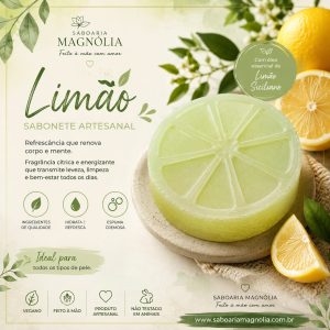 Sabonete Artesanal Limão Siciliano