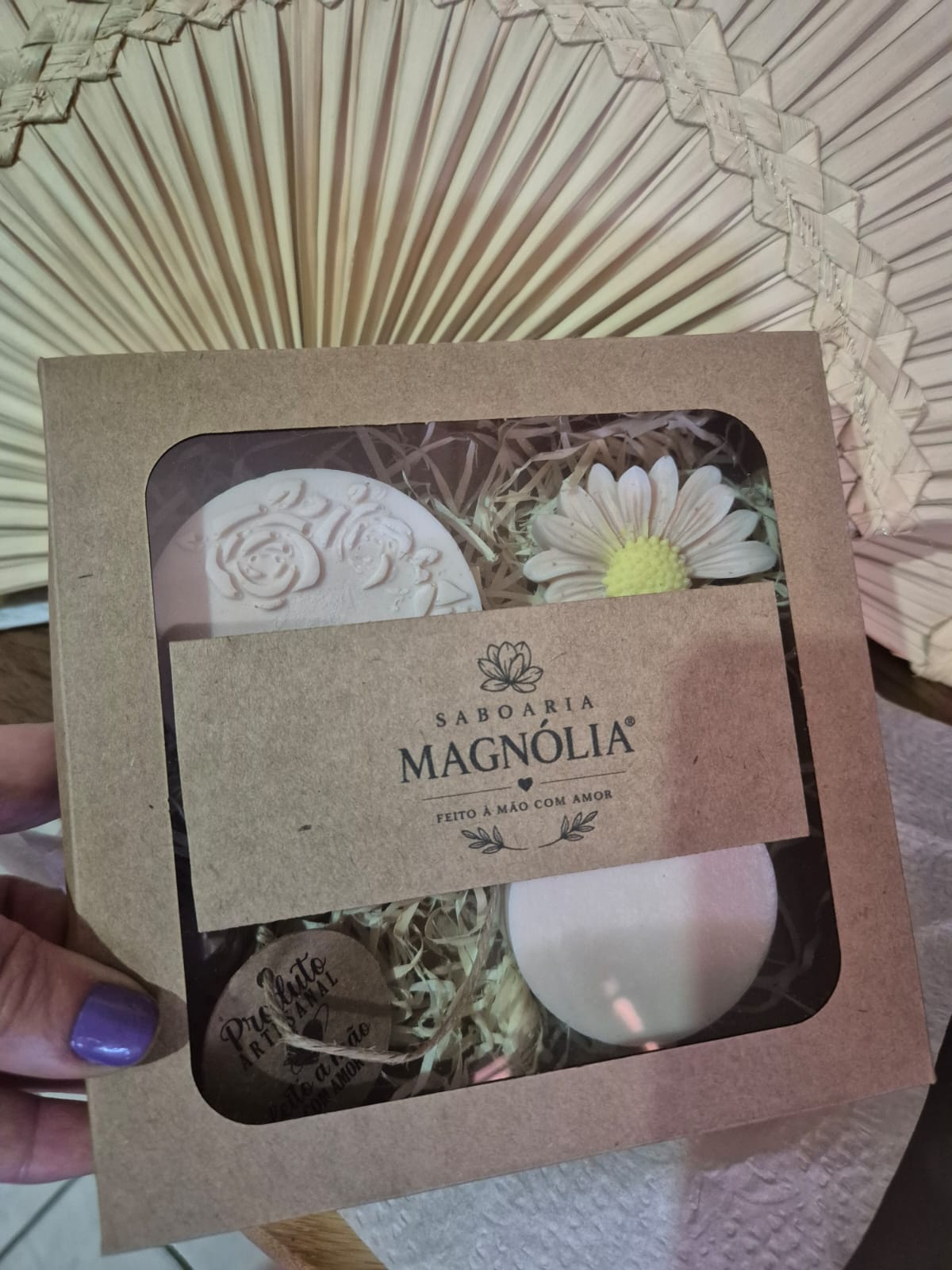 Kit Presente Magnólia - Argila Rosa & Flor de Cerejeira - Imagem 2