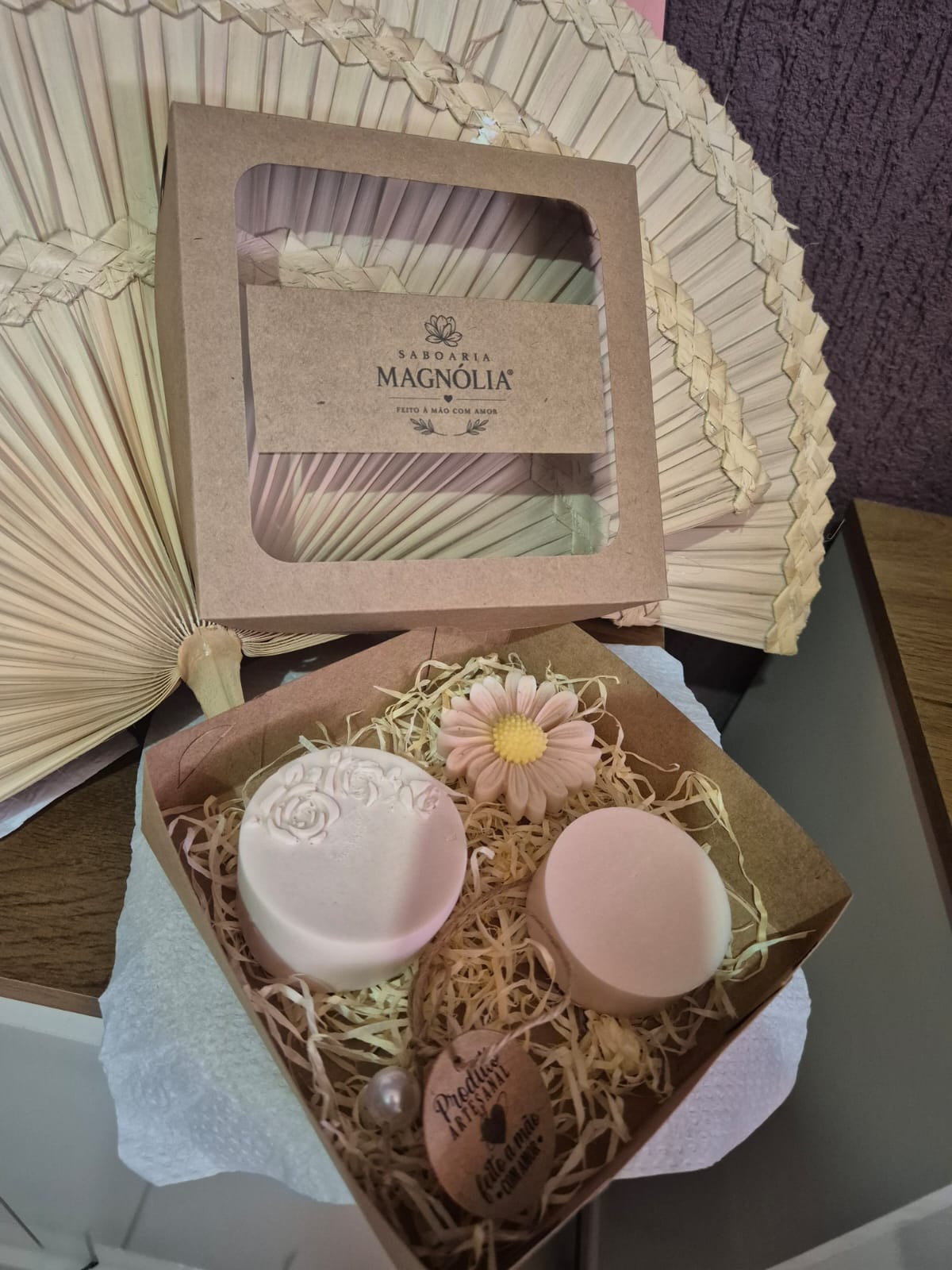 Kit Presente Magnólia - Argila Rosa & Flor de Cerejeira - Imagem 3